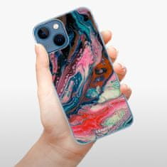 iSaprio Silikonové pouzdro - Abstract Paint 01 pro Apple iPhone 13 mini