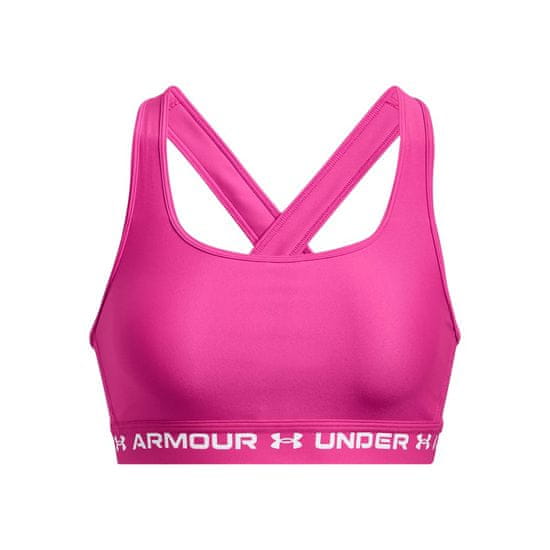 Under Armour Tričko na trenínk růžové Ua Crossback Mid Bra Us