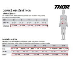 THOR Dámské tričko černé vel. XL