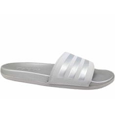 Adidas Pantofle stříbrné 42 EU adilette comfort