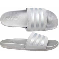 Adidas Pantofle stříbrné 42 EU adilette comfort