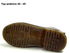 Selma kotníková obuv 13D01C5 hnědá 43