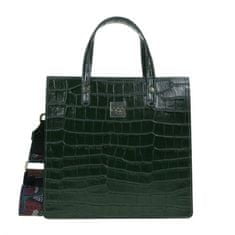 EGO FASHION BAGS kožená kabelka S0068ZW dark green