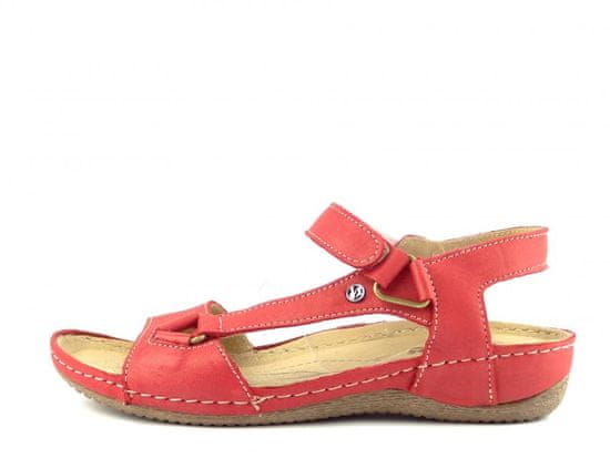 Helios komfort Helios sandály 249 červená