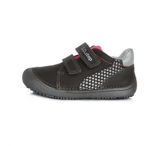 D-D-step Dětská barefoot obuv D.D.step 063 11BL dark grey