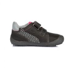 D-D-step dětská obuv 063 11BL dark grey 32