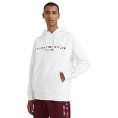 Tommy Hilfiger Mikina bílá 194 - 199 cm/3XL TOMMY LOGO HOODY