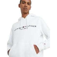 Tommy Hilfiger Mikina bílá 194 - 199 cm/3XL TOMMY LOGO HOODY