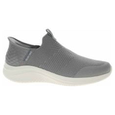 Skechers Boty šedé 43 EU Slipins Ultra Flex 3.0 Smooth Step Gray