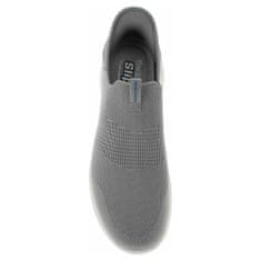 Skechers Boty šedé 43 EU Slipins Ultra Flex 3.0 Smooth Step Gray