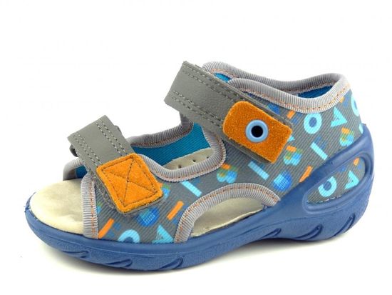 Befado Befado dětské sandály 065P 160 modrá