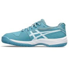 Asics Boty tenisové modré 37 EU Gel-game 9 Gs Clay oc Gris Blue White