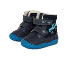 D-D-step zimní obuv W071 32M Royal blue 25