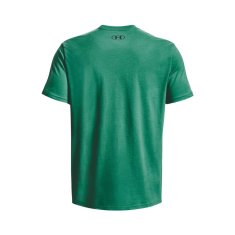 Under Armour Tričko zelené L Sportstyle Left Chest SS