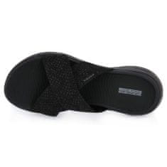 Skechers Pantofle černé 38 EU Bbk On The Go