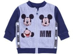 sarcia.eu Šedá a námořnická pruhovaná dětská tepláková souprava Mickey Disney 3-6 m 68 cm