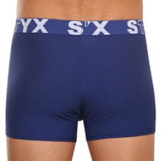Styx 3PACK pánské boxerky sportovní guma tmavě modré (3G968) - velikost M