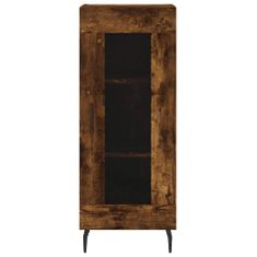 Vidaxl Skříň highboard kouřový dub 34,5 x 34 x 180 cm kompozitní dřevo