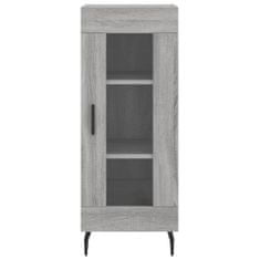 Vidaxl Skříň highboard šedá sonoma 34,5 x 34 x 180 cm kompozitní dřevo