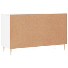 Greatstore Příborník bílý s vysokým leskem 100x36x60 cm kompozitní dřevo