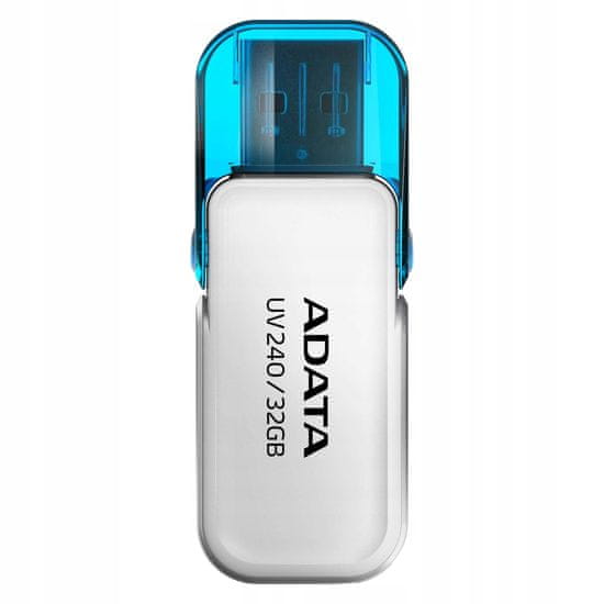 Adata Pendrive AUV240-32G-RWH USB 2.0 32 GB bílý