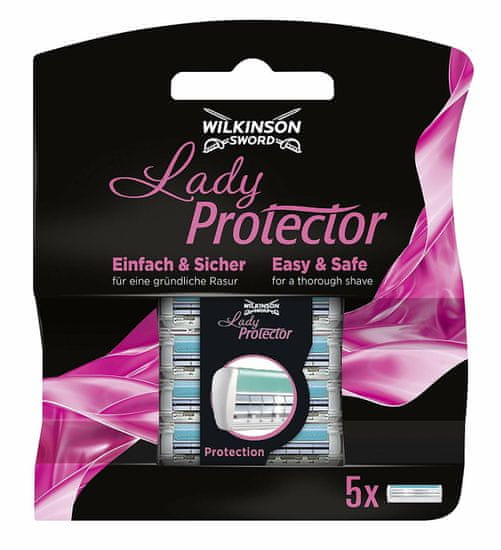 Wilkinson Sword Lady Protector náhrady 5ks