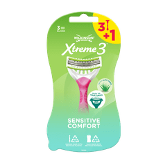 Wilkinson Sword 70017140 Xtreme 3 Sensitive Comfort pohotový holicí strojek (3+1 ks)