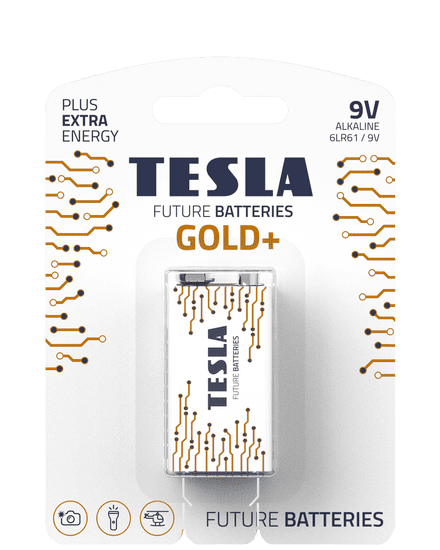 Tesla Batteries GOLD 9V alkalická baterie 1 ks 1099137028