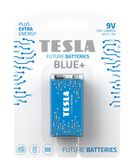 Tesla Batteries 9V BLUE+ zinko-uhlíková baterie 1ks 1099137098