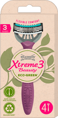 Wilkinson Sword 70017300 Xtreme3 Beauty Eco Green 4 's