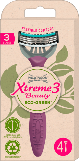 Wilkinson Sword 70017300 Xtreme3 Beauty Eco Green 4 's