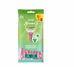 Wilkinson Sword W302319900 Xtreme3 Comfort Sensitive 8+4's (past Beauty Sens)