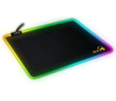 Genius GX GAMING GX-Pad 300S RGB podsvícená podložka pod myš 320 x 270 x 3 mm, černá