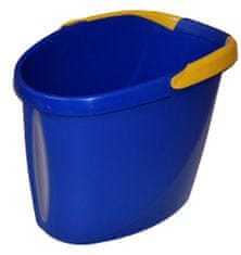 SPOKAR Oválný kbelík 12l modro/žlutý