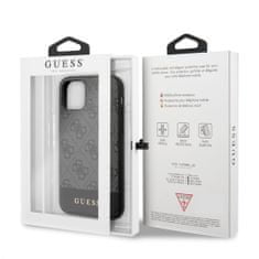 Guess  4G Stripe Zadní Kryt pro iPhone 11 Grey