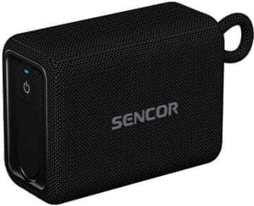 moderní přenosný Bluetooth reproduktor sencor sss 1400 dlouhá výdrž odolný vodě tws funkce handsfree funkce usb vstup fm pll tuner