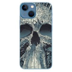 iSaprio Silikonové pouzdro - Abstract Skull pro Apple iPhone 13 mini