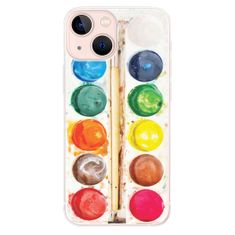 iSaprio Silikonové pouzdro - Watercolors pro Apple iPhone 13 mini