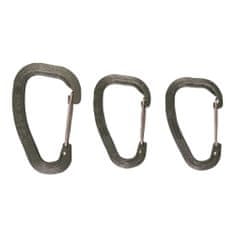 MIL-TEC® Prislusenstvi Karabiner Mil-Tec Set Wildo Olive