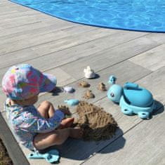 WOOPIE WOOPIE GREEN Blue Turtle Sand Set 8 ks. BIOLOGICKY ROZLOŽITELNÝ BIO MATERIÁL