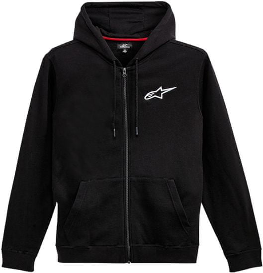 Alpinestars mikina AGELESS CHEST Zip černo-bílá