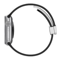 Techsuit Náhradní řemínek - Apple Watch 1/2/3/4/5/6/7/8/9/SE/SE 2/Ultra/Ultra 2 (42/44/45/49mm) - Růžová KP29287