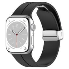 Techsuit Náhradní řemínek - Apple Watch 1/2/3/4/5/6/7/8/9/SE/SE 2/Ultra/Ultra 2 (42/44/45/49mm) - Růžová KP29287