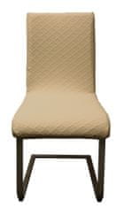 Home Elements  Potah na židli, světle hnědá Množství: 1 ks, Rozměry: 45x45x55 cm
