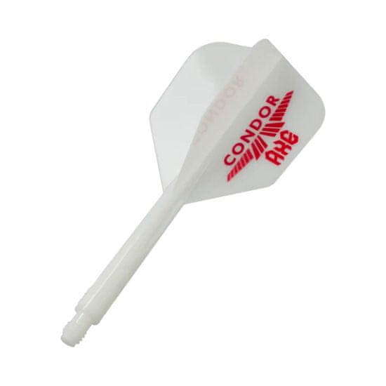 Condor Letky AXE Logo - Small - Long - White & Red CN255