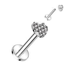 SPERKY4U Piercing do brady - labreta TITAN, 1,2 x 8 mm