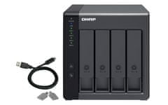 Qnap TR-004 rozšiřovací jednotka pro PC či NAS (4x SATA / 1 x USB 3.0 typu C)