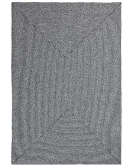NORTHRUGS Kusový koberec Braided 105551 Light Grey – na ven i na doma