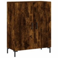 Vidaxl Skříň highboard kouřový dub 69,5 x 34 x 180 cm kompozitní dřevo