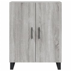 Vidaxl Skříň highboard šedá sonoma 69,5 x 34 x 180 cm kompozitní dřevo